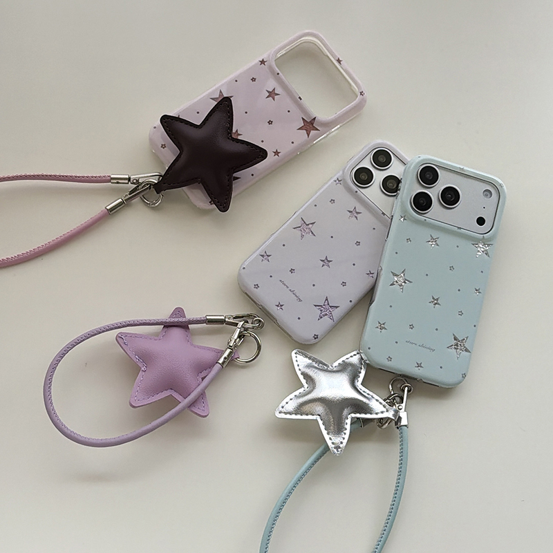 Korean Cute Star Phone Case Fo - Phone Cases With Charms recension och pris