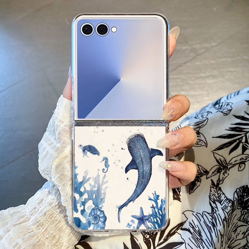 Whale Pattern Phone Case For S - Phone Cases Z Fold 7 recension och pris