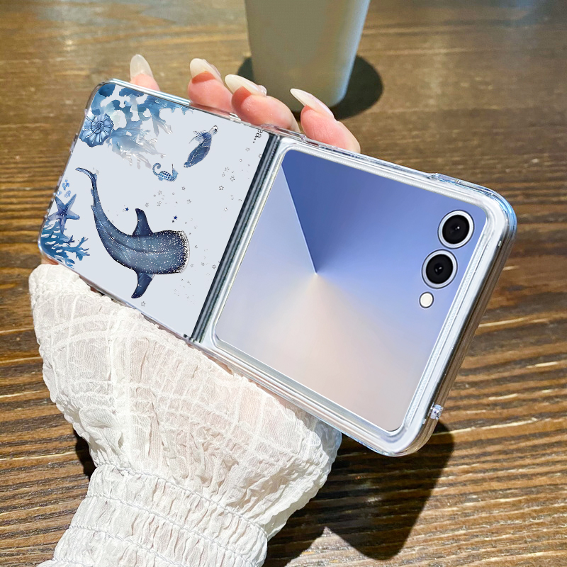 Whale Pattern Phone Case For S - Phone Cases Z Fold 7 recension och pris
