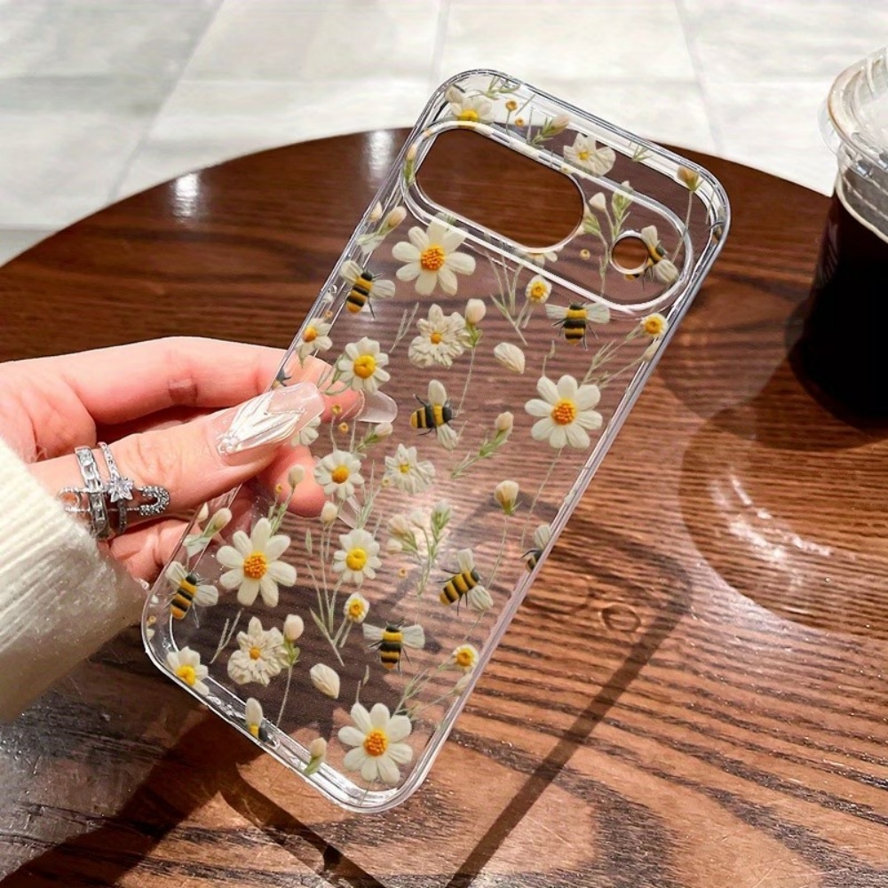Cute Honeybee Flower Pattern S - Phone Cases Pixel 10 Pro recension och pris
