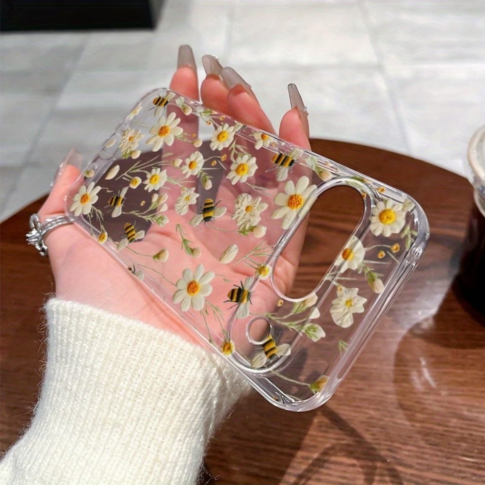 Cute Honeybee Flower Pattern S - Phone Cases Pixel 10 Pro recension och pris