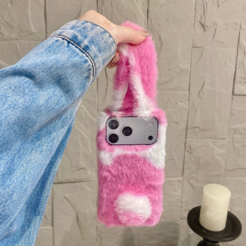 Cute Rabbit Design Fluffy Phon - Phone Cases Iphone 11 recension och pris